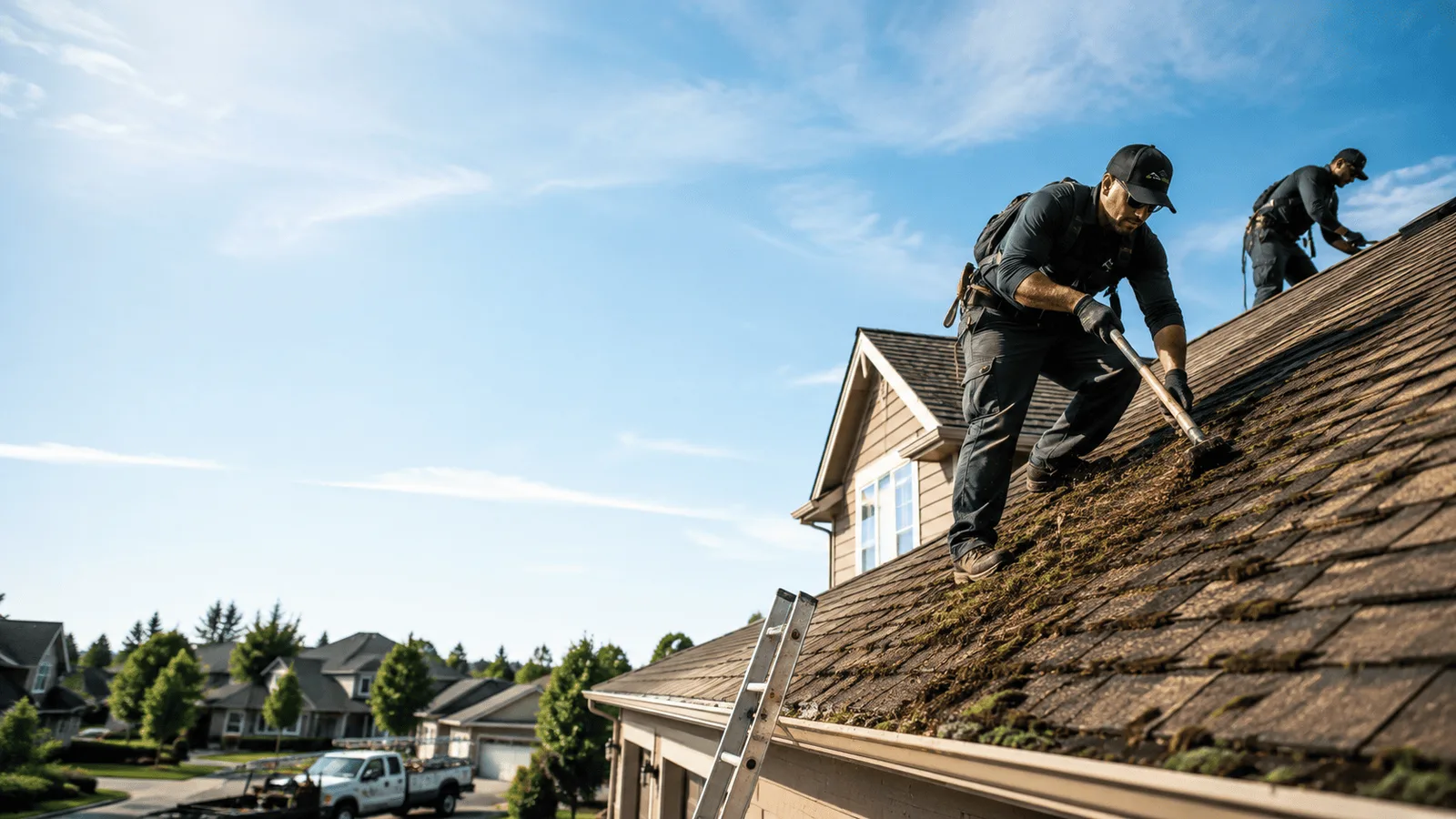 Roof Moss Removal in Mobile, AL near me